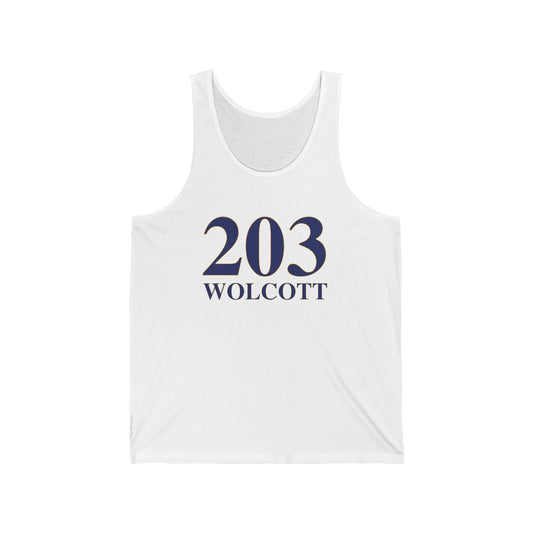 203 Wolcott Unisex Jersey Tank Top