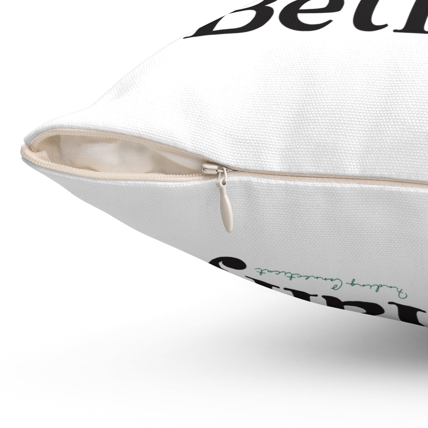 I Clover Bethany Spun Polyester Square Pillow