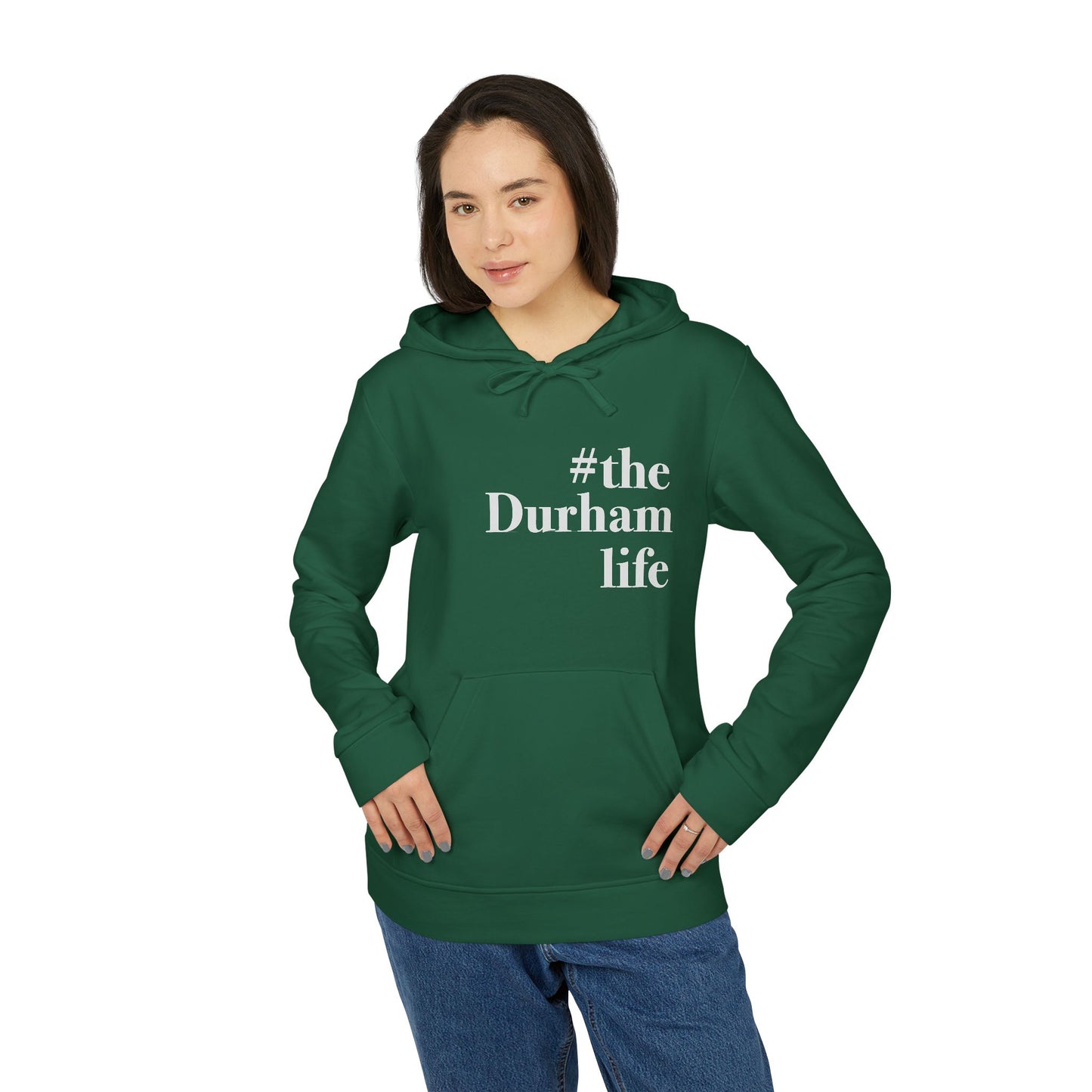 #thedurhamlife adidas® Unisex Fleece Hoodie