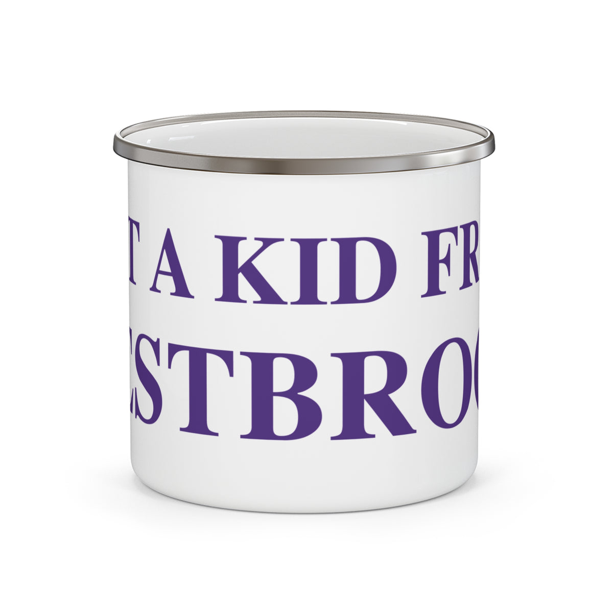 Just a kid from Westbrook Enamel Camping Mug