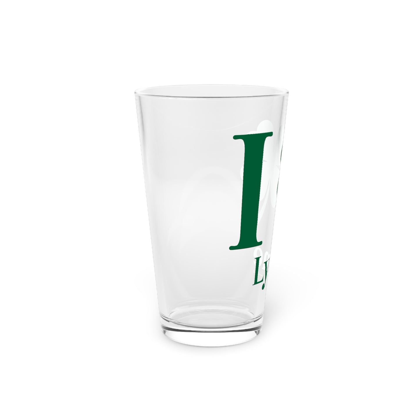 I Clover Lyme Pint Glass, 16oz