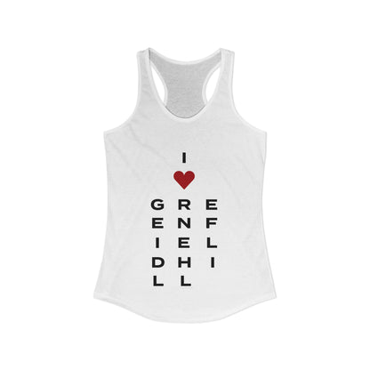 Greenfield Hill Vision Women's Ideal Racerback Tank Top