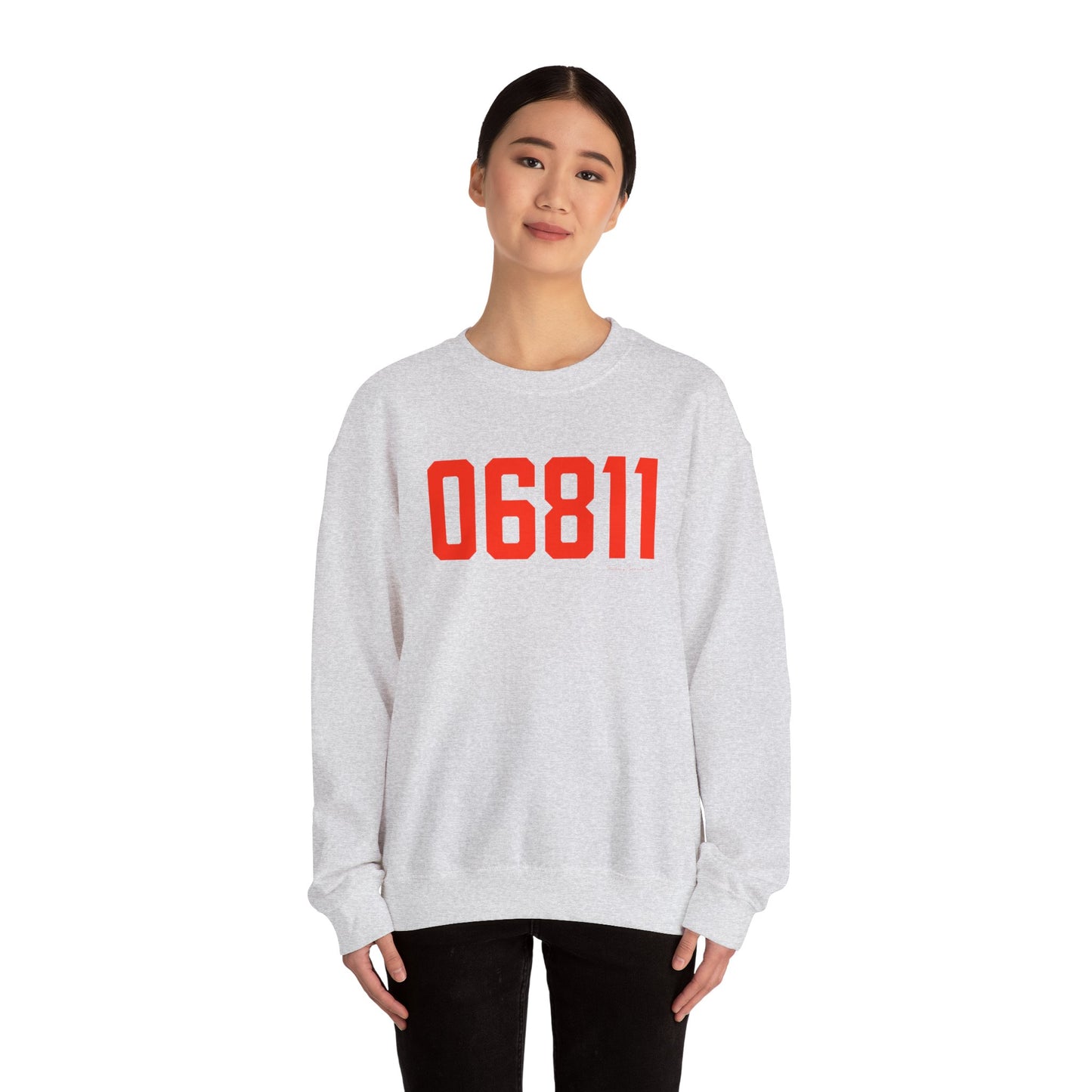 06811 Danbury Connecticut Zip Code Unisex Heavy Blend™ Crewneck Sweatshirt