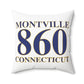 Montville 860 Connecticut Spun Polyester Square Pillow