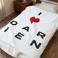 Darien Vision Velveteen Plush Blanket