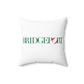 41 Tilt Bridgeport Spun Polyester Square Pillow