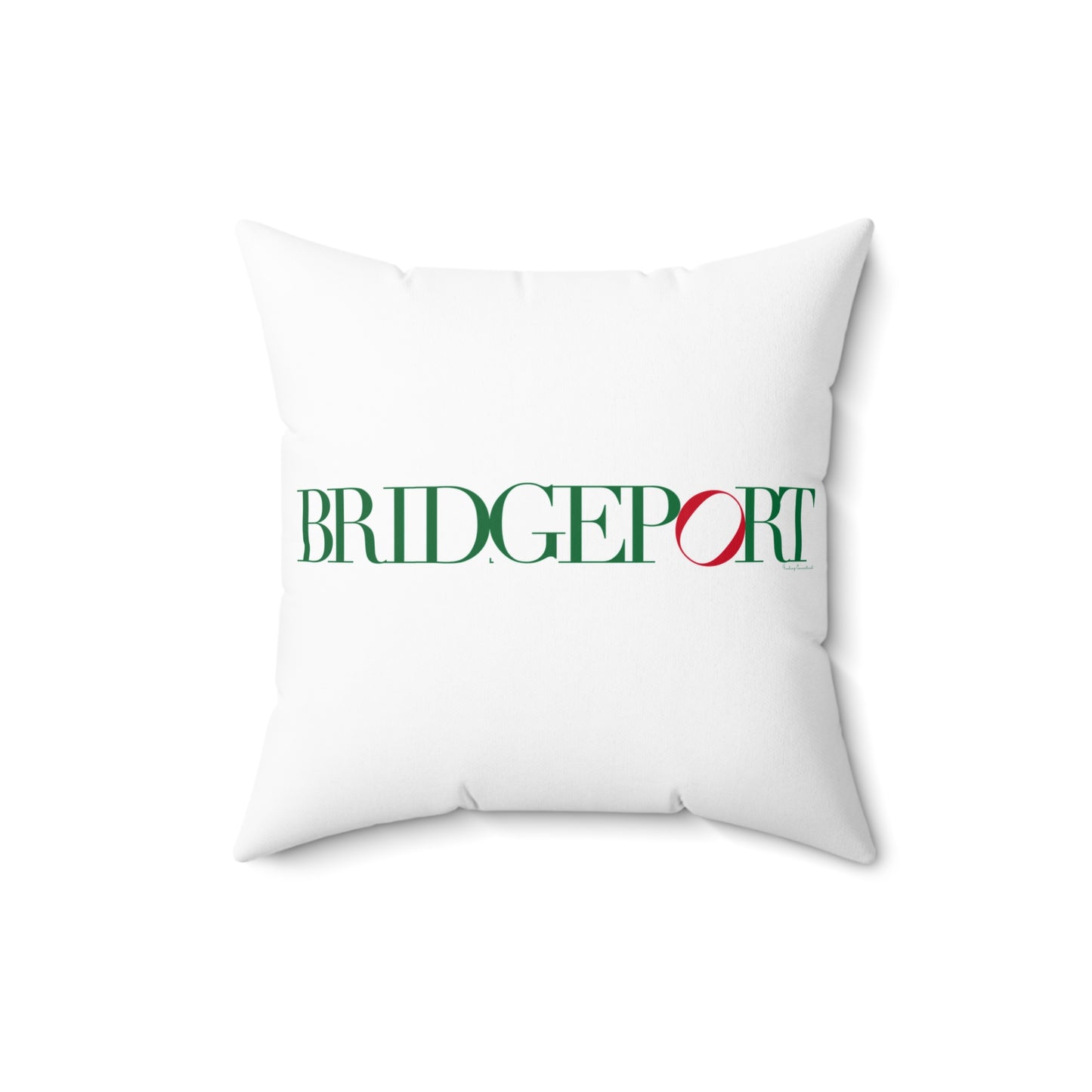 41 Tilt Bridgeport Spun Polyester Square Pillow