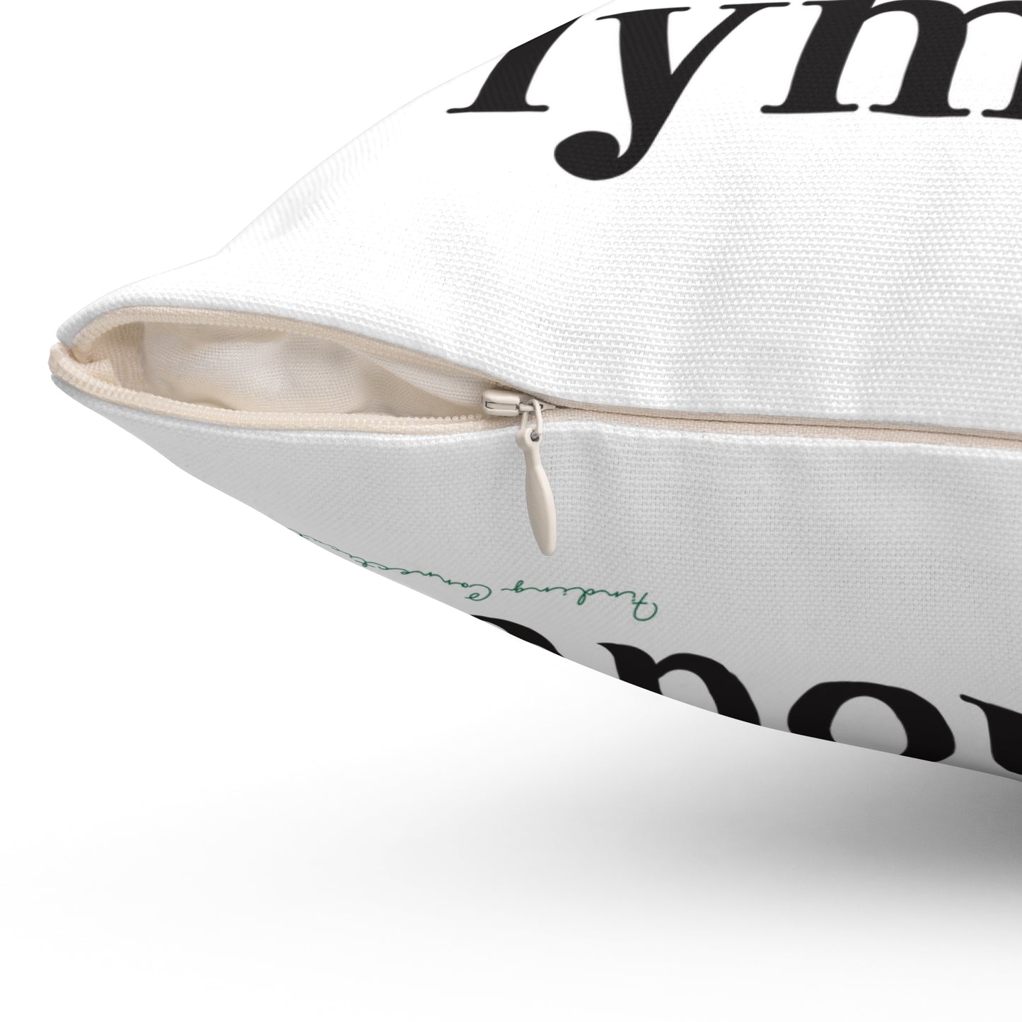 I Clover Plymouth Spun Polyester Square Pillow