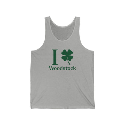 I Clover Woodstock Unisex Jersey Tank Top