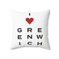 Greenwich Vision Spun Polyester Square Pillow