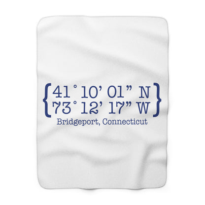 Bridgeport Coordinates Sherpa Fleece Blanket