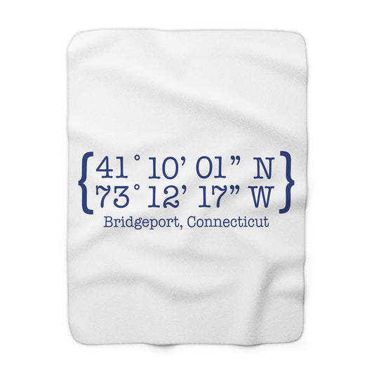 Bridgeport Coordinates Sherpa Fleece Blanket