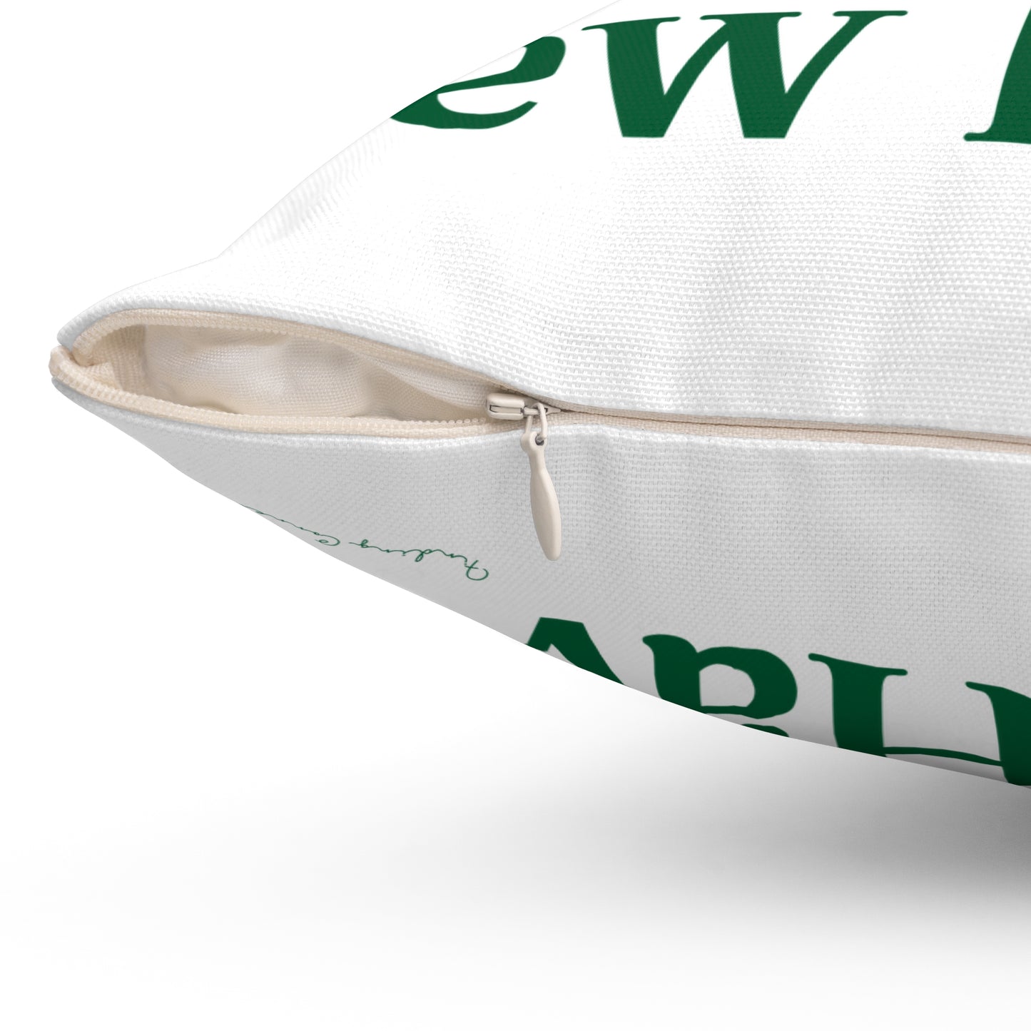 I Clover New Haven Spun Polyester Square Pillow