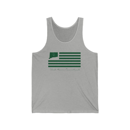 West Haven Connecticut St Patrick’s Day Flag Unisex Jersey Tank Top