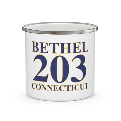 Bethel 203 Connecticut Enamel Camping Mug