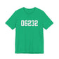 06232 Andover CT Zip Code Unisex Jersey Short Sleeve T-Shirt