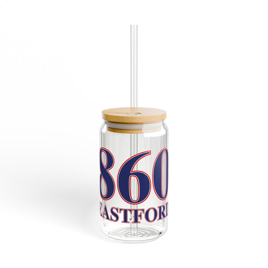 860 Eastford Red, White & Blue Sipper Glass, 16oz
