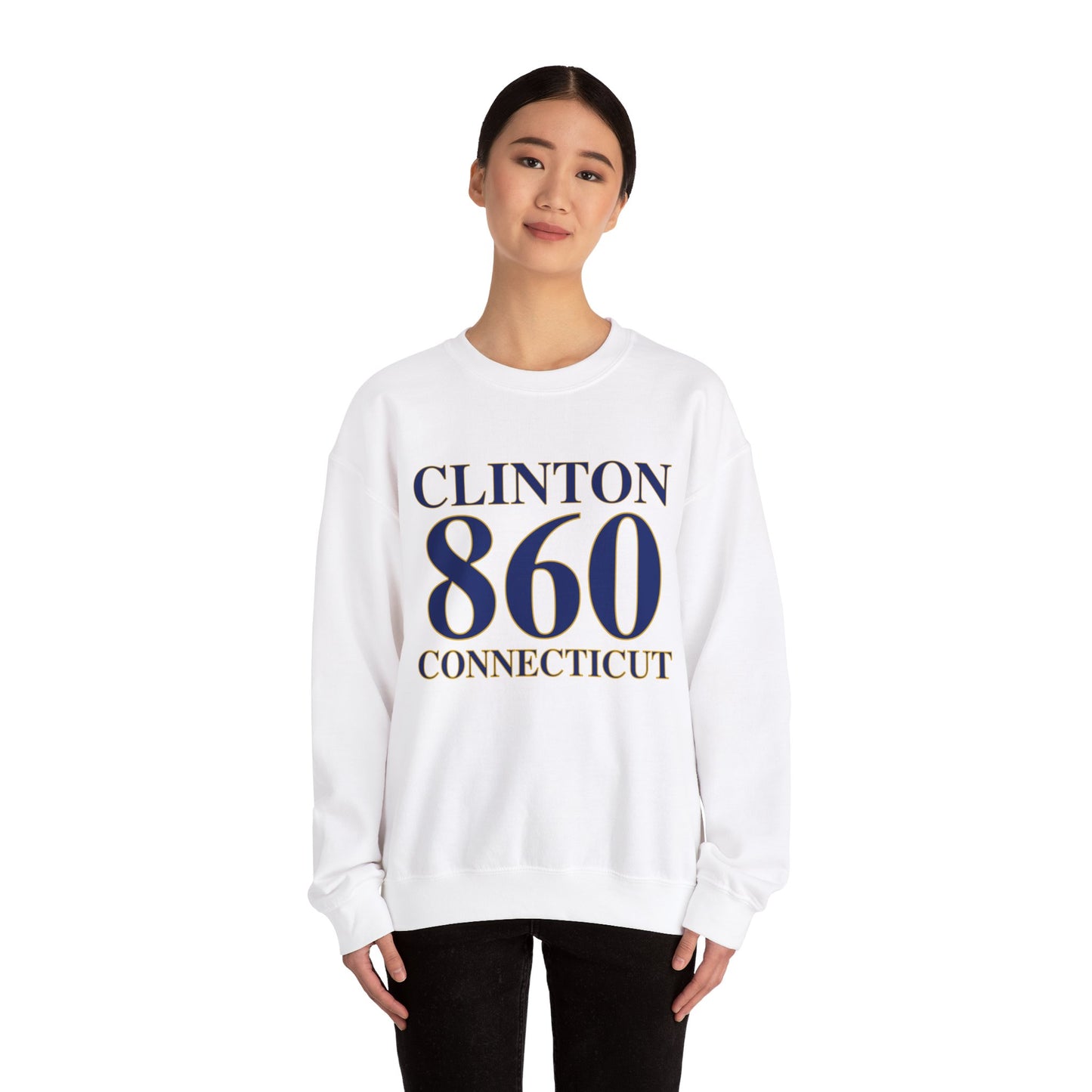 Clinton 860 Connecticut Unisex Heavy Blend™ Crewneck Sweatshirt