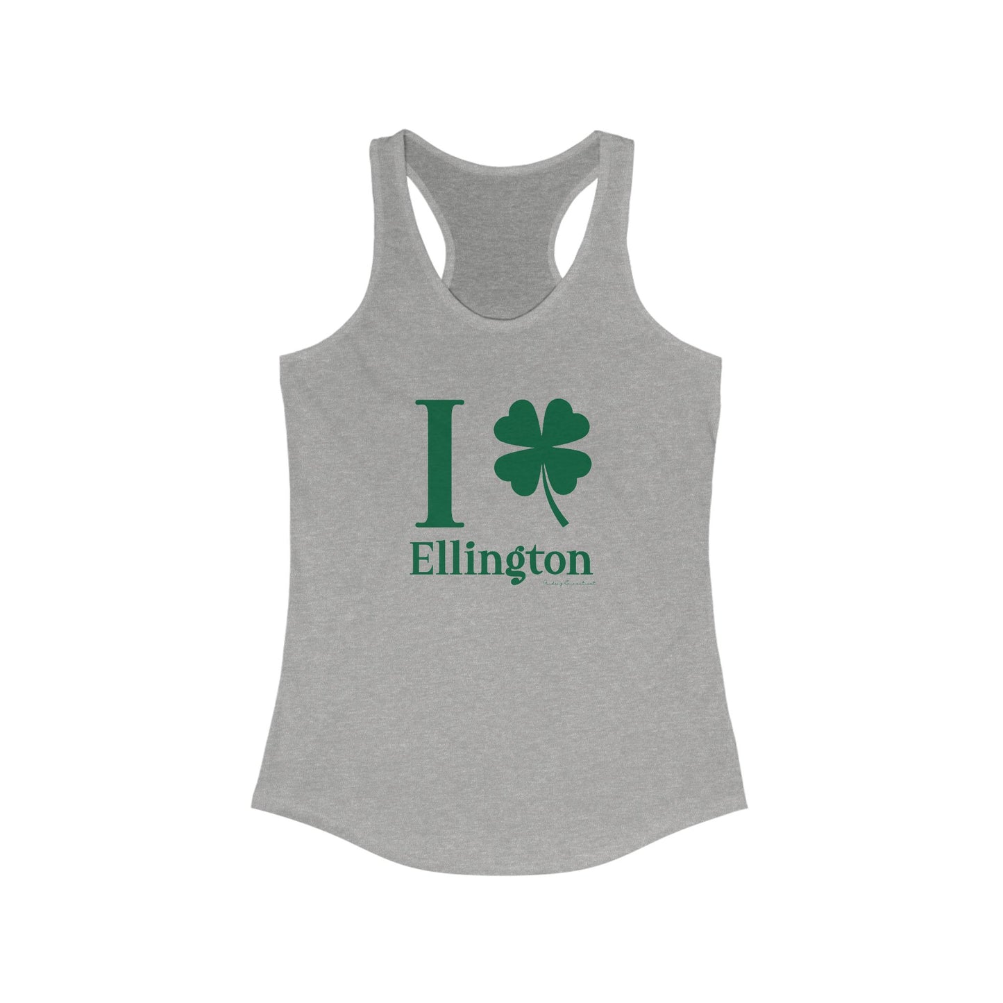 I Clover Ellington Women's Ideal Racerback Tank Top