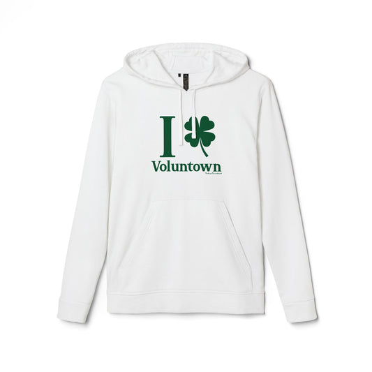 I Clover Voluntown adidas Unisex Fleece Hoodie