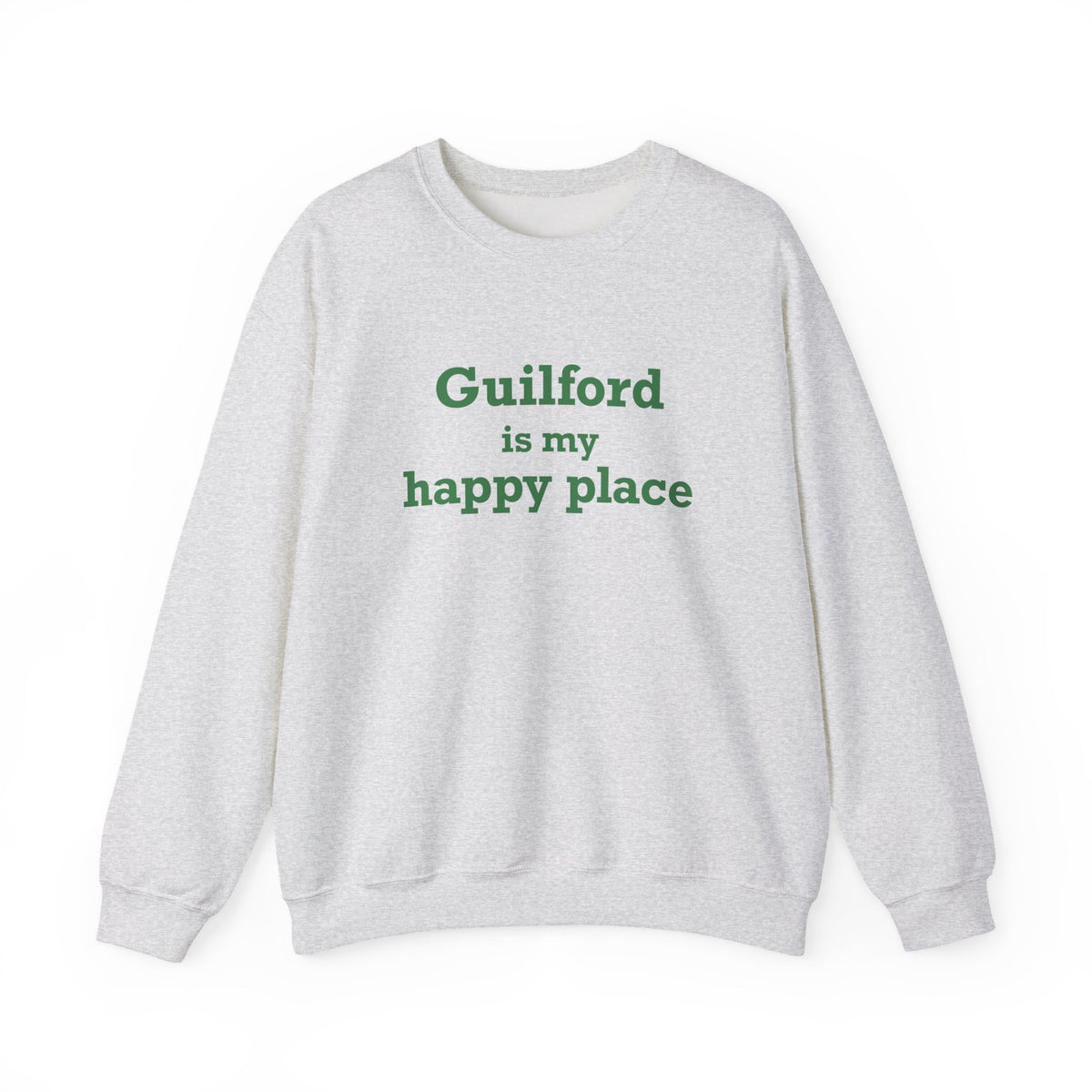 Guilford is My Happy Place Unisex Heavy Blend™ Crewneck Sweatshirt