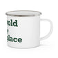 Griswold is My Happy Place Enamel Camping Mug