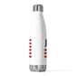 Bethel Connecticut Flag 20oz Insulated Bottle