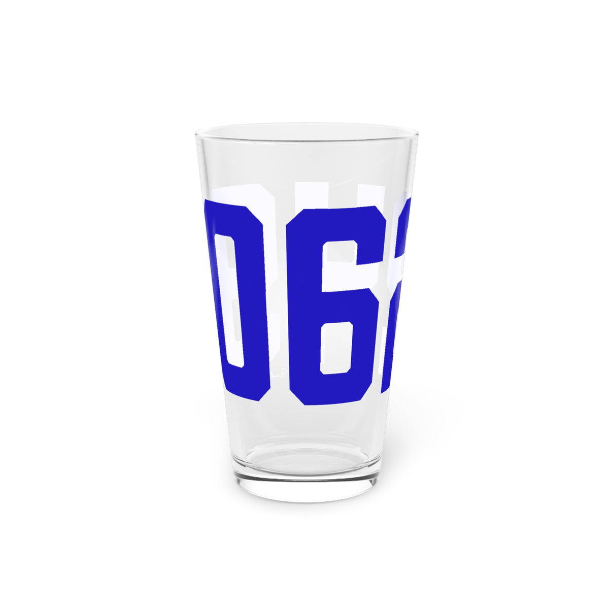 06249 Lebanon Connecticut Zip Code  Zip Code Pint Glass, 16oz