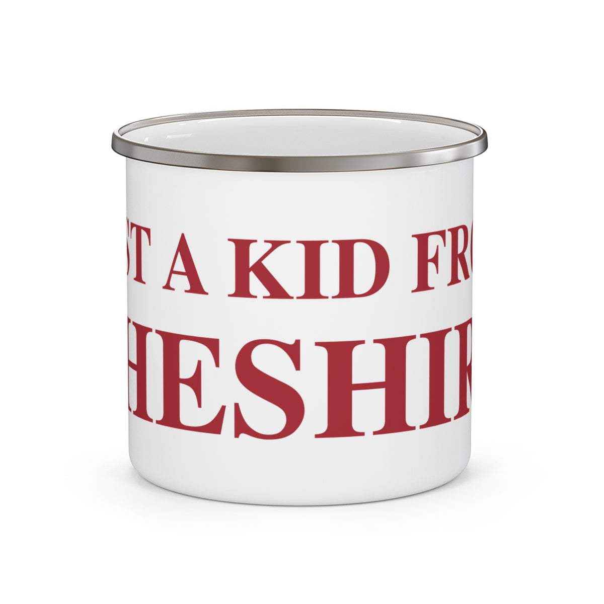 Just a kid form Cheshire Enamel Camping Mug