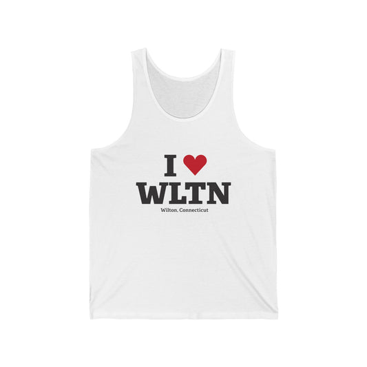 I Heart WLTN Unisex Jersey Tank Top