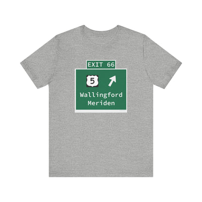 Vintage WCP Exit 66 Sign Unisex Jersey Short Sleeve T-Shirt