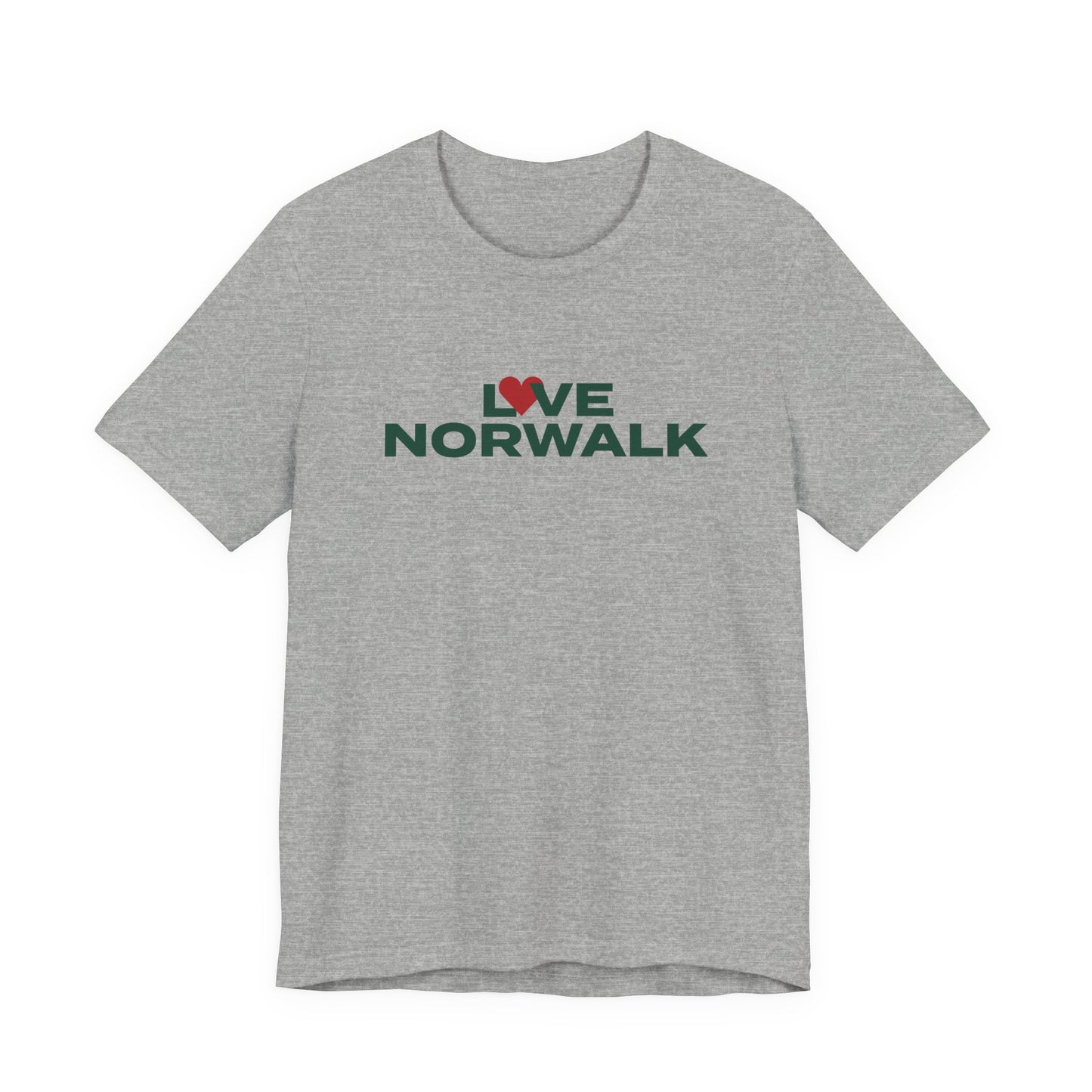 Love Norwalk Unisex Jersey Short Sleeve T-Shirt