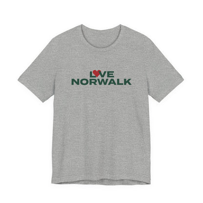 Love Norwalk Unisex Jersey Short Sleeve T-Shirt