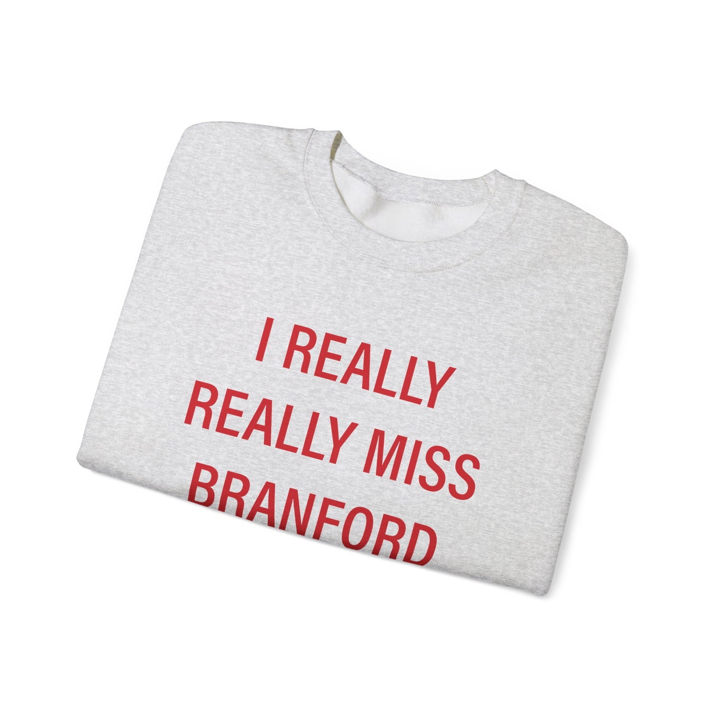 I Really Really Miss Branford Unisex Heavy Blend™ Crewneck Sweatshirt