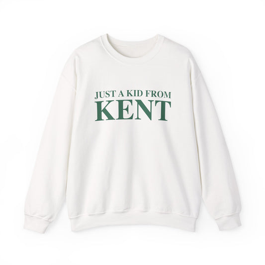 Just a kid from Kent Unisex Heavy Blend™ Crewneck Sweatshirt