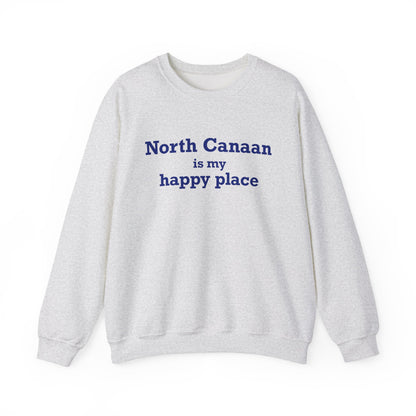 North Canaan is My Happy Place  Unisex Heavy Blend™ Crewneck Sweatshirt