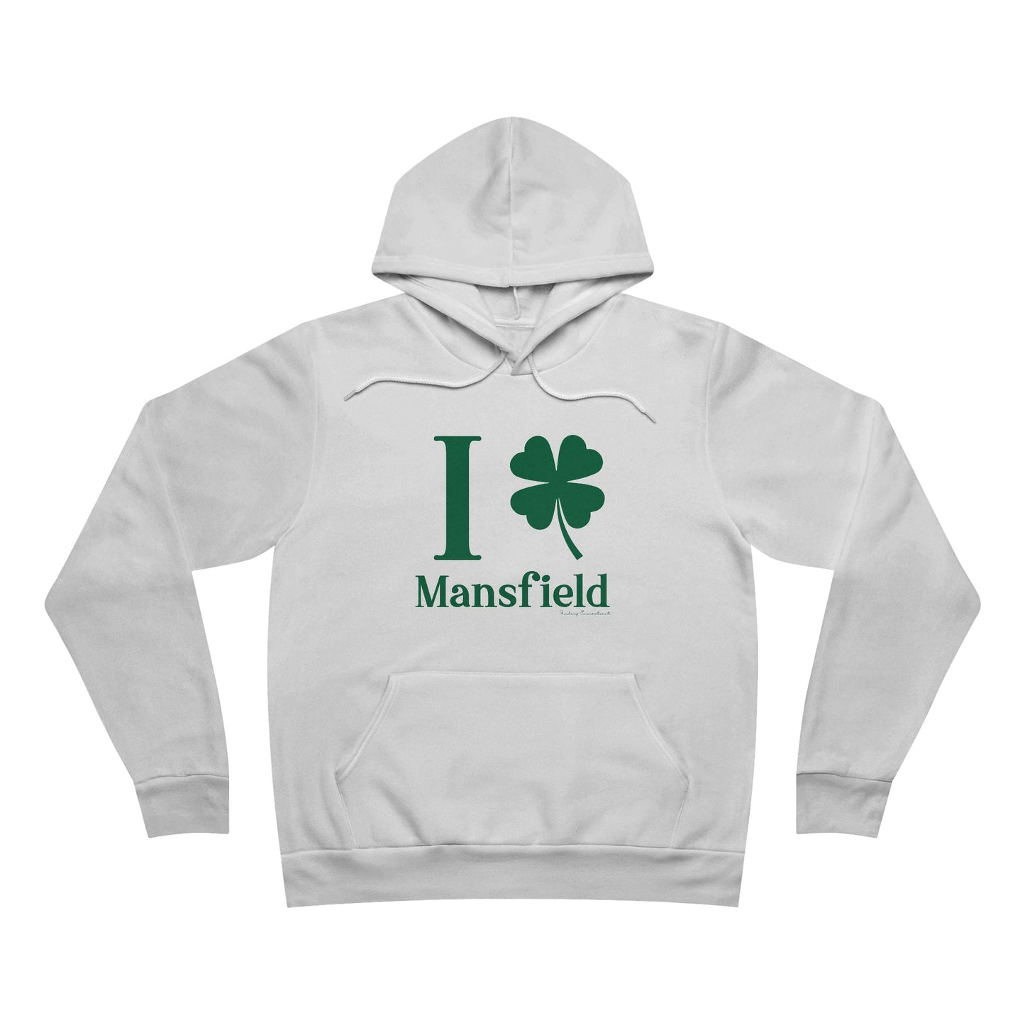 I Clover Mansfield Unisex Sponge Fleece Pullover Hoodie