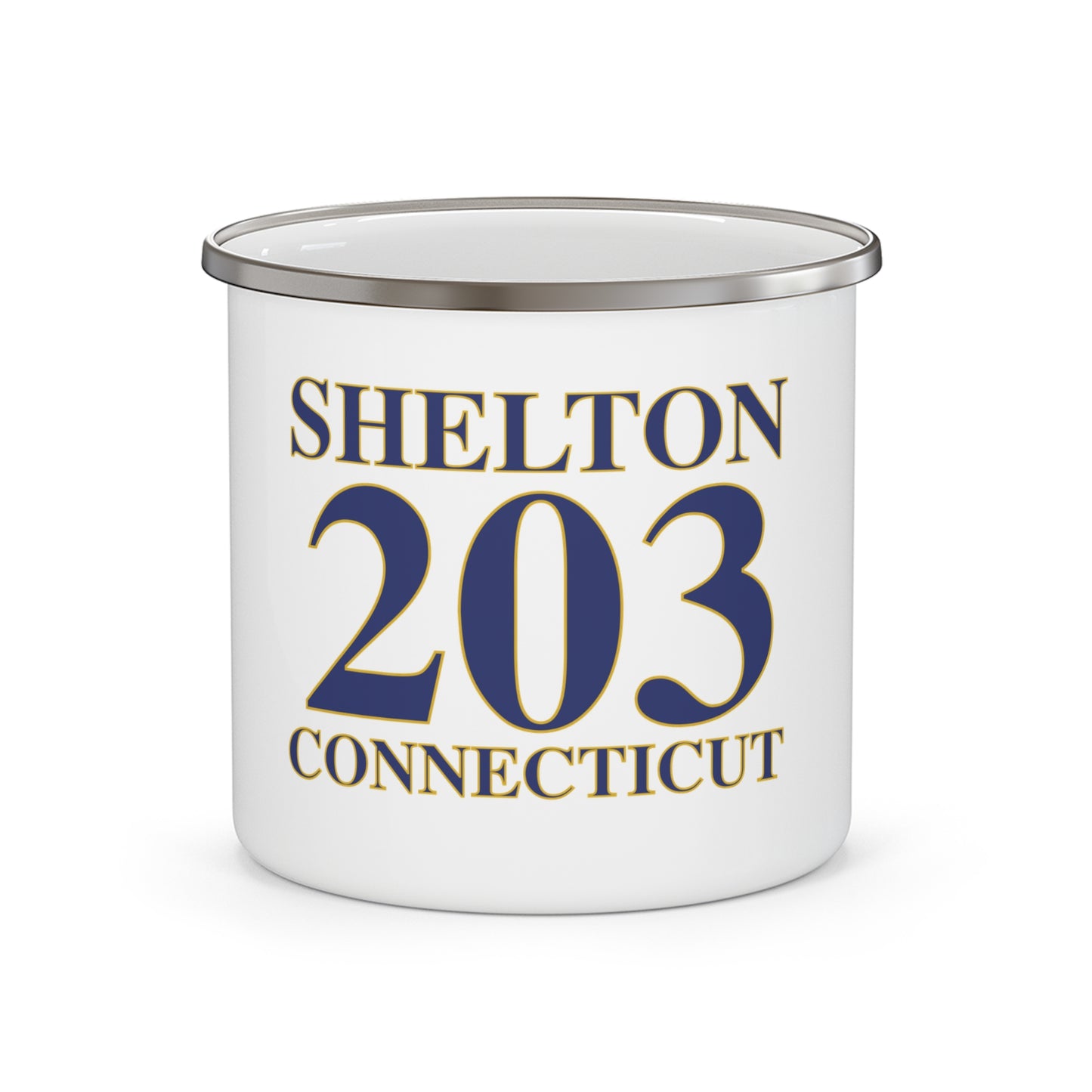 Shelton 203 Connecticut Enamel Camping Mug