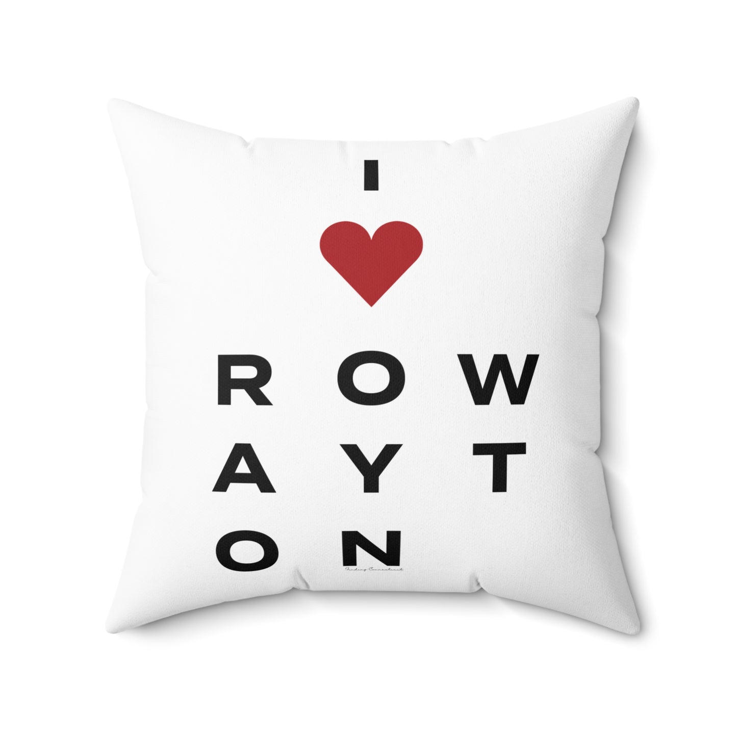 Rowayton Vision Spun Polyester Square Pillow