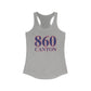 860 Canton Red White & Blue Women's Ideal Racerback Tank Top