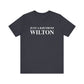 Just a kid from Wilton Unisex Jersey Short Sleeve T-Shirt