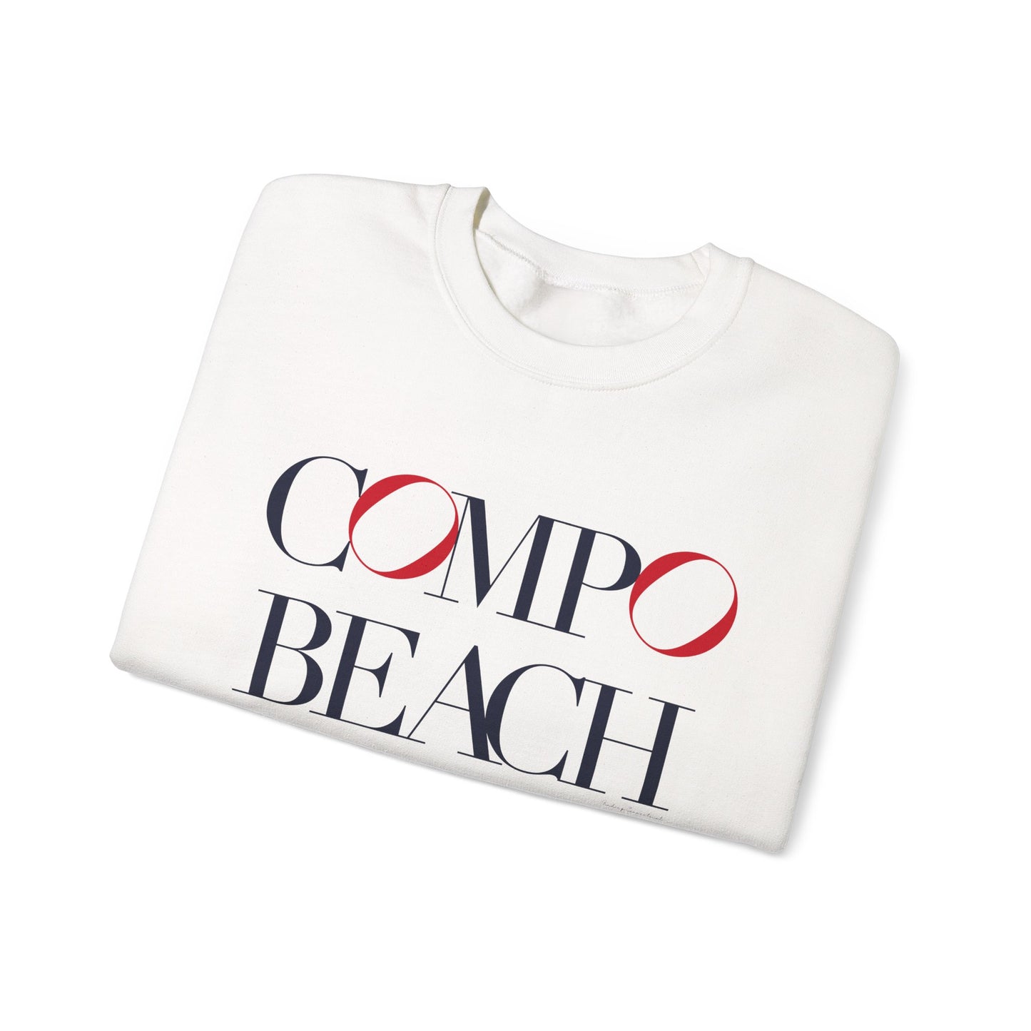41 Tilt Compo Beach Unisex Heavy Blend™ Crewneck Sweatshirt