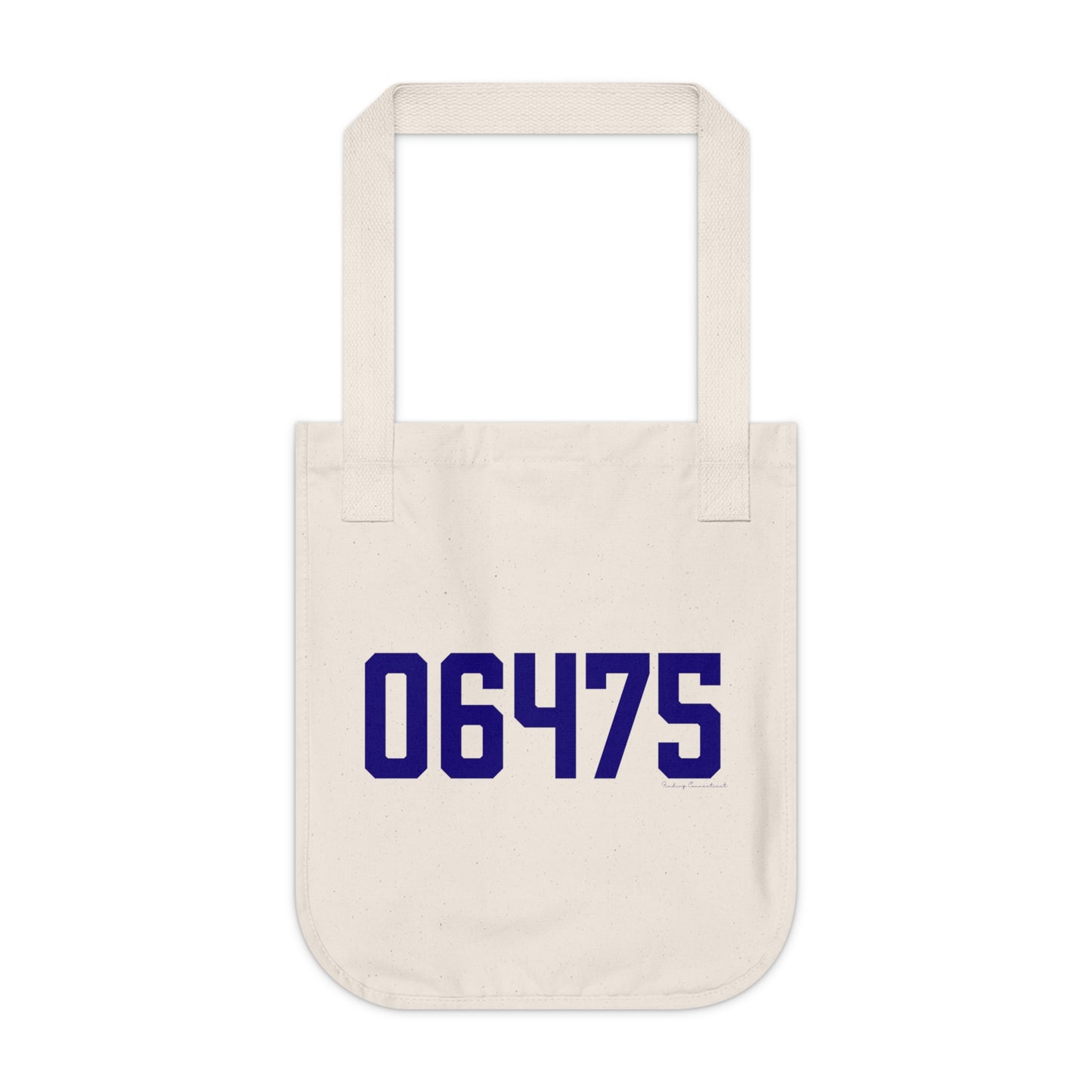 06475 Old Saybrook Connecticut Zip Code Organic Canvas Tote Bag