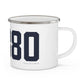 06880 Westport Connecticut Zip Code Enamel Camping Mug