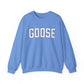 Goose Zip Code White & Black Unisex Heavy Blend™ Crewneck Sweatshirt