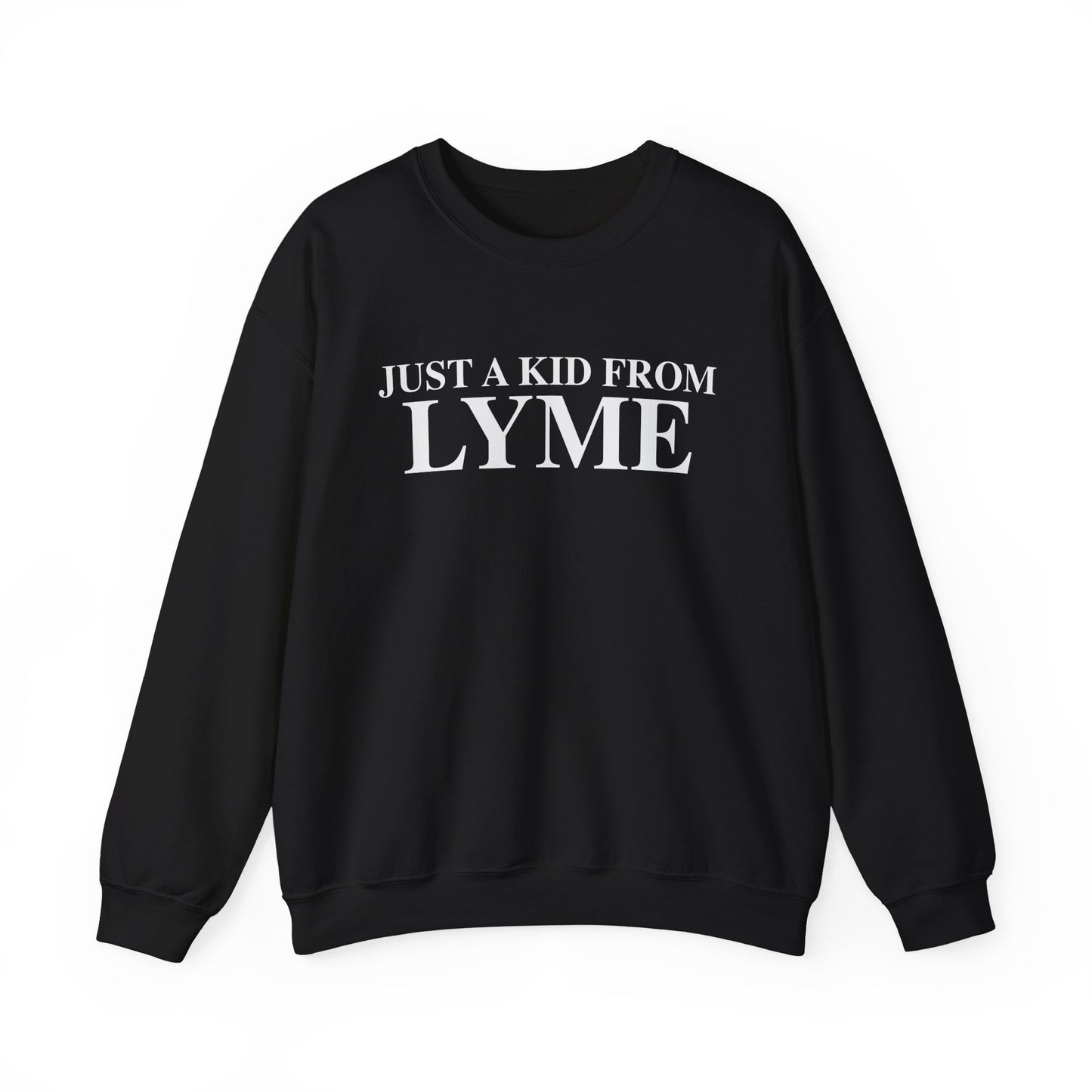 Just a kid from Lyme Unisex Heavy Blend™ Crewneck Sweatshirt