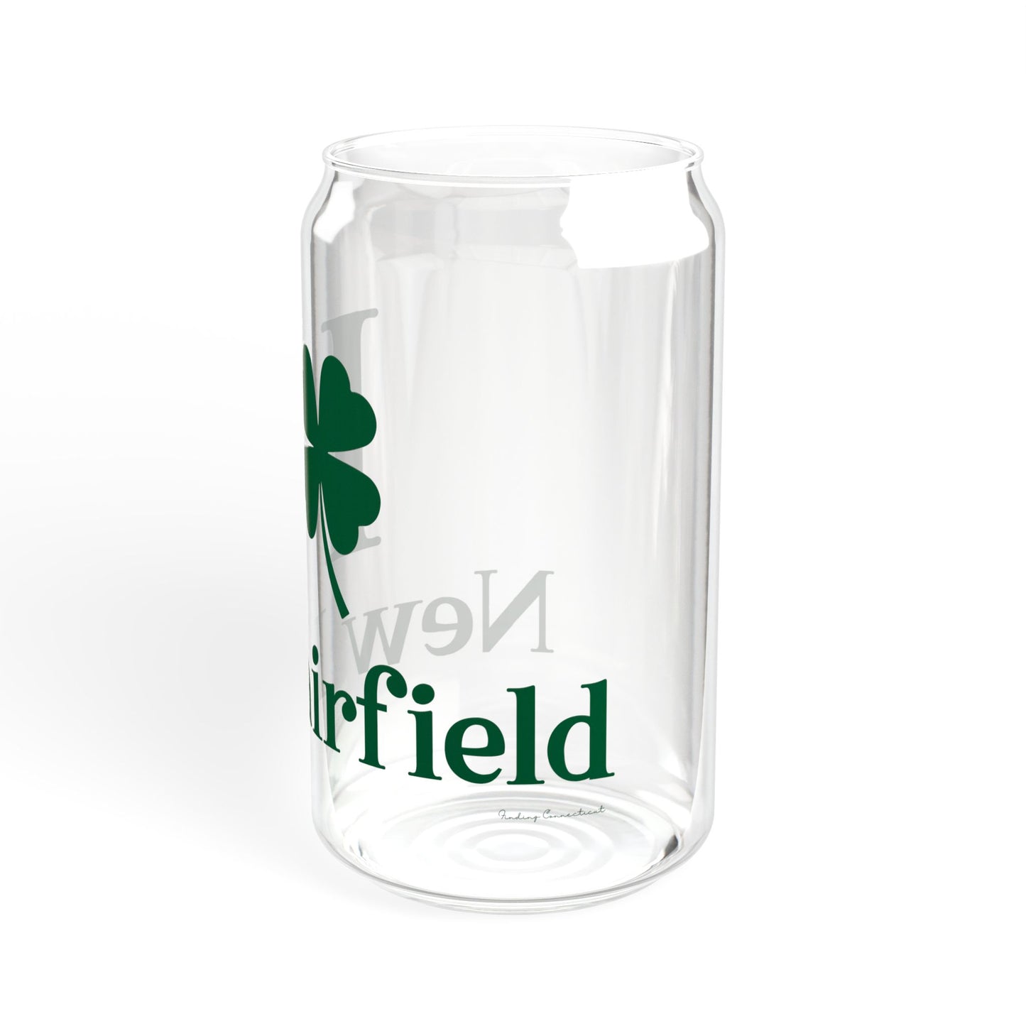 I Clover New Fairfield  Sipper Glass, 16oz
