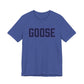 Goose Zip Code Blue & Purple Unisex Jersey Short Sleeve T-Shirt