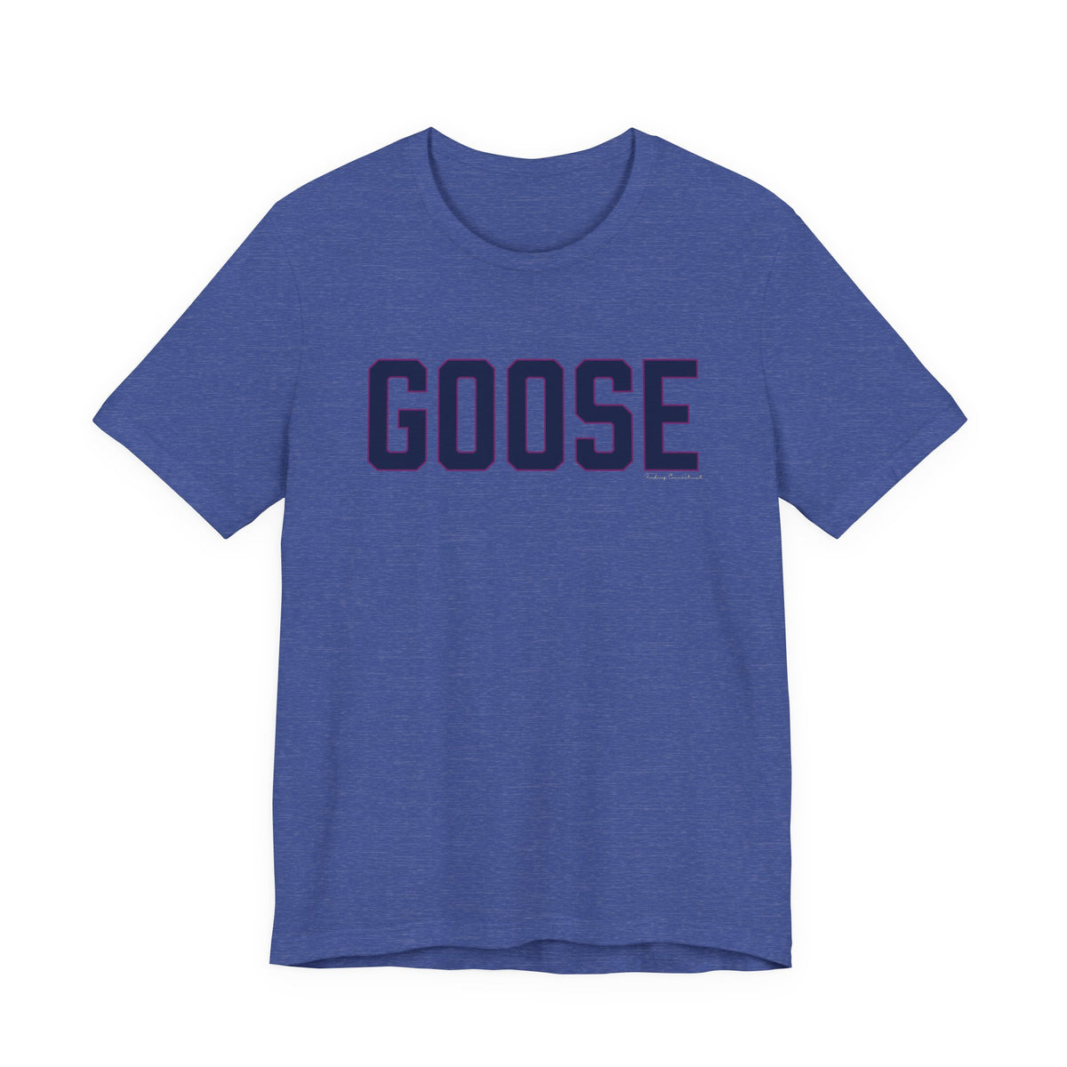 Goose Zip Code Blue & Purple Unisex Jersey Short Sleeve T-Shirt