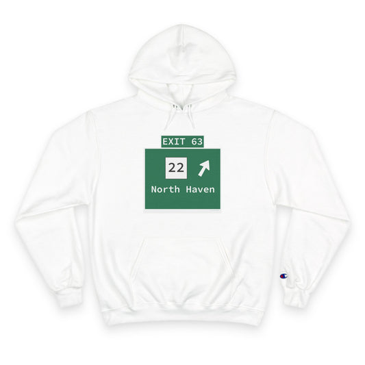 Vintage WCP Exit 63 Sign Champion Hoodie